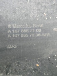 Бампер задній mercedes gls amg w167 a1678857106 Недорого, фото thumb