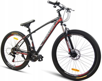 ГОРНЫЙ ВЕЛОСИПЕД 27.5 SHIMANO ALU, ПОДВЕСКА 2XДИСКОВ