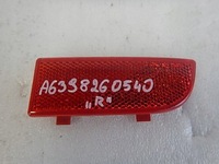 фото thumb №1, Mercedes vito w639 правые отражатель бампера зад