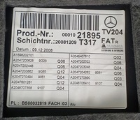 фото thumb №8, Обивка дверь правый перед mercedes glk x204 euro