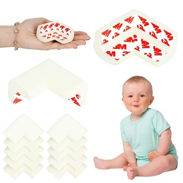 ПЕНОЗАЩИТНЫЕ НАКЛАДКИ ДЛЯ КРОМОК МЕБЕЛИ 10 шт. SOFT