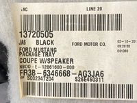 фото thumb №7, Полка обивка задняя ford mustang vi 2015+