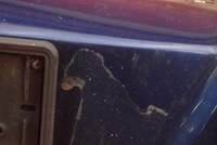 фото thumb №7, Бампер перед переднее тёмно-синий opel astra 3 iii h 04-07