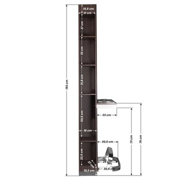 ПАРИКМАХЕРСКАЯ КОНСОЛЬ GABBIANO B058 VENGE
