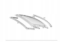 фото thumb №1, Стекло задняя задняя mercedes sl r231