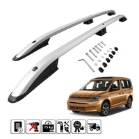 фото thumb №1, Рейлінги дахові do volkswagen caddy +2020 короткий