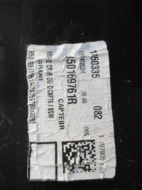 Уголок бампера правая  задний opel vivaro b renault trafic 3 pdc 850162827r Недорого, фото thumb