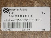 фото thumb №15, ^^ карта двері карта перед сторона ліва volkswagen golf vii 5g4867011