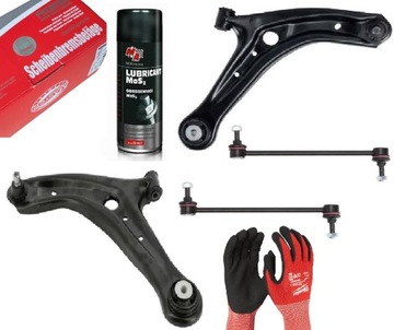 фото thumb №8, 2 рычаги левый + правый рычаг 2 соединители stabiliza ford fiesta mk6 mkvi 08-