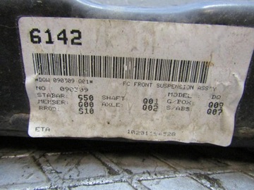 фото thumb №7, Niro i рестайлинг e-niro ev 21r подрамник тележка балка колыбель перед электрик