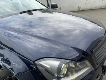 фото thumb №9, Mercedes c класс w204 рестайлинг капот крышка двигателя крышка тёмно-синяя лак 890