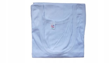 ФУТБОЛКА МУЖСКАЯ ИЗ 100% ХЛОПКА БЕЛАЯ, КРУГЛАЯ - XL