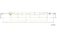 фото thumb №1, Cofle трос гальма ручного citroen xsara picasso