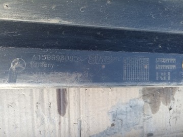 фото thumb №9, Планка пороговая накладка na порог правая mercedes w156 gla amg