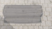 фото thumb №1, Задня полиця bagażnika-opel meriva a 2002-2010 сіра