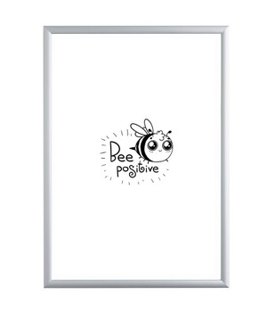 SREBRNA RAMA ALUMINIOWA 10x15 ZDJĘCIE PLAKAT 15x10