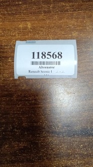 фото thumb №7, Renault scenic i 2.0 генератор 8200054588