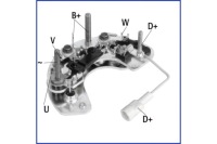 фото thumb №2, Діодний міст випрямний генератора 35a hitachi