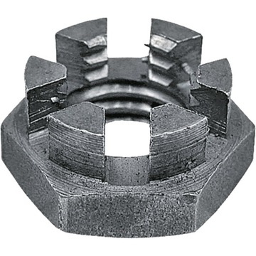 Шестигранная корончатая гайка M20x1,5 DIN 937