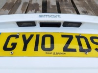 Крышка багажника борт задняя smart for two 2 451 2007-2013 цвет eb1/eaz Доставка, фото thumb