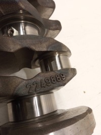 Wał колінчастий 2.5 d m57 bmw seria 5 iv 1995-2003 e39 Доставка, фото thumb