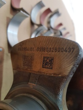 фото thumb №15, Wał коленчатый вкладыши 863954101 bmw f30 f33 f36 g20 g21 2.0b b48b20b