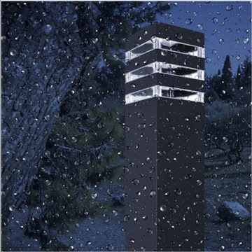 Lampa LED ogrodowa E27 81cm stojąca zewnętrzna