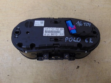 фото thumb №9, Спидометр манометр vw polo v 6r 1.6 tdi 6r0920861d