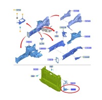 фото thumb №15, Кронштейн фара левая сторона ford ecosport 2017-