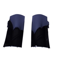 фото thumb №8, Диффузор do mercedes cla c118 x118 w118 amg line чёрные трубы выпускные круглый