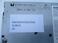 фото thumb №8, Автомагнітола (радіо, програвач) cd infiniti fx35 fx45 2003-2005
