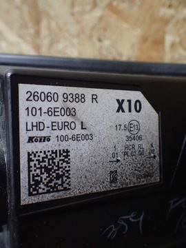 фото thumb №6, Лампа перед левая renault zoe рестайлинг полный led