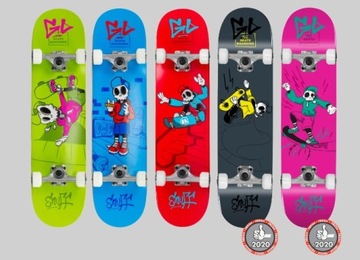 Красный скейтборд Enuff Skully