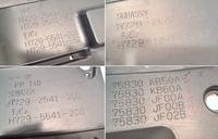 фото thumb №14, Nissan gt-r lift 2011- защита спойлер нижний бампера перед оригинальный номер 75830-kb50a