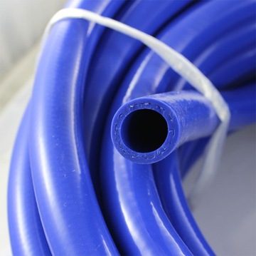 MDC Wąż przewód SILIKONOWY 20mm woda wody podciśnienie Turbo NIEBIESKI