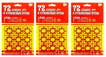Пистолет для металлического металлического револьвера + Spank 3 Blzers 216 ПК.