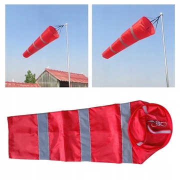 2x Aviation Airport Windsock Wind Direction Torba