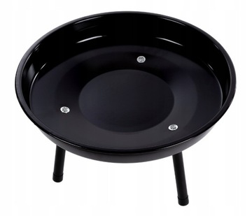 GRILL OGRODOWY WISZĄCY PALENISKO TRÓJNÓG DUŻY 50CM RUSZT OGNISKO WĘGLOWY