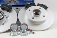 фото thumb №3, Диски + гальмівні колодки зад peugeot 208 i citroen c3 c4 ds