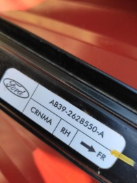 фото thumb №9, Ford ranger v 5 направляющие рейка кузов зад задней кронштейны kpl