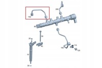 фото thumb №1, Оригінальний шланг паливний mercedes om654