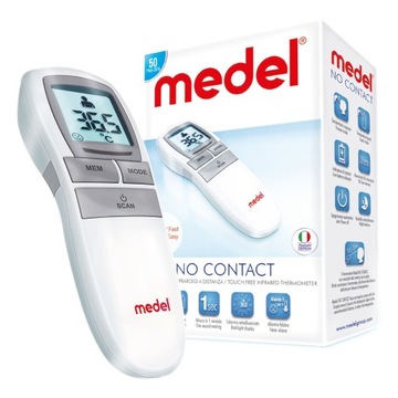 БЕСКОНТАКТНЫЙ МНОГОФУНКЦИОНАЛЬНЫЙ ТЕРМОМЕТР + СИГНАЛИЗАЦИЯ MEDEL