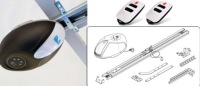 Гаражные ворота 5000x2050 Light - Золотой дуб оператор