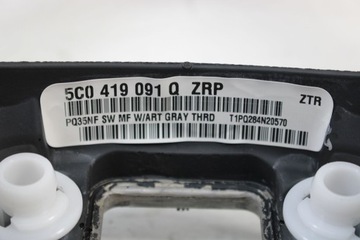 фото thumb №9, Vw jetta golf 6 руль вибрации 5c0419091q 5c0419091ak zrp чёрный серый