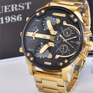 KUERST Teen Watch Мужские часы из нержавеющей стали Модные