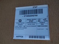 фото thumb №5, Стеля vw up skoda city go seat mii nowa