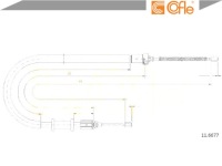 Купить Трос тормозная cofle 11.6677, фото thumb