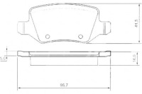 Купить A.b.s. тормозные колодки тормозные mercedes a 160 168.033. 1, фото thumb