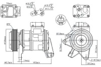 фото thumb №1, Nissens 89087 компрессор, кондиционер