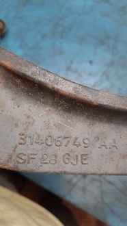 фото thumb №4, Рычаг правый задняя volvo xc70 31406749